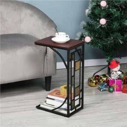 Small End Table Living Room/Office Sofa Side Coffee/Tea Laptop Storage Tables