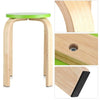 Premier Natural Round Wooden Modern High Quality Home Office Interior Stool
