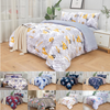 Luxury Floral Duvet Cover Pillowcase Quilt Bedding Sets Single Double King Size