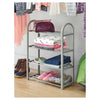 2pk WHITMOR 4-Tier Compact Shoe Rack | Gray |