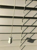 Fauxwood Faux Wood Wooden String Venetian Blinds 50MM Slats Smooth Grey White