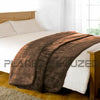 FAUX FUR THROW BLANKET LUXURY SOFA BED FLEECE SOFT WARM DOUBLE, KING LARGE SIZE