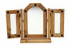 Corona Mirror Triple Dressing Table Mexican Solid Pine