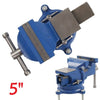 Heavy Duty Engineers Vice Vise Swivel Base Workshop Clamp Jaw Work Bench Table