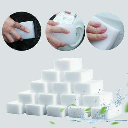 100X Large Magic Cleaning Sponge Eraser Stain Remover Pad Melamine Foam Dirt Pad