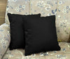 2 x Plain Dyed Cushion Cover Percale Pillow Case Home Sofa Decor with zip