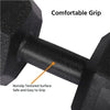 Dumbbell Set Hexagon Dumbbell Home Exercise Workout Wight in 2x5kg/7.5kg/10kg