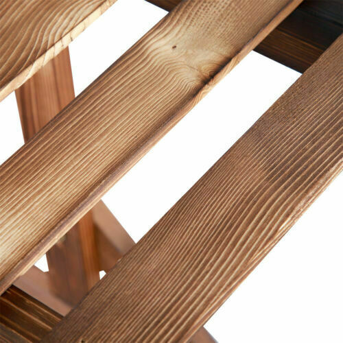 5 Pot Plant Stand Outdoor Indoor Flower Rack Display Shelf Holder Wooden Storage