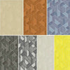 NEW LUXURY ERISMANN LEVANTE 3D GEOMETRIC TEXTURED EMBOSSED BLOWN VINYL WALLPAPER