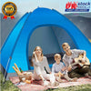 Pop Up 2-4 Man Beach Camping Festival Fishing Garden Kids Adult Tent Sun Shelter