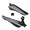 2pcs Bicycle Mud Guard Set Mountain Bike Mudguards MTB Front Rear Fenders Wings (Black)