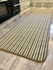New Machine Washable Non Slip Mat Modern Colours Striped Kitchen Utility Runner