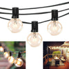 100FT 100Bulbs Outdoor Garden Festoon String Light G40 Globe Patio Wedding 30M