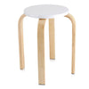 Premier Natural Round Wooden Modern High Quality Home Office Interior Stool