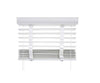 Faux Wood Wooden Venetian Blinds Blind With Tapes 50mm Slats White Fittings Inc