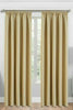 THERMAL BLACKOUT PENCIL PLEAT READY MADE CURTAINS PAIR TAPE TOP + FREE TIE BACKS