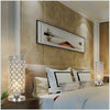 Modern Crystal Table Lamp Bedroom lights Bedside Lamp Desk Table Light Fixtures (Silver)