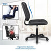 Adjustable Office Chair Computer Desk Chair Armless Ergonomic Swivel Chair