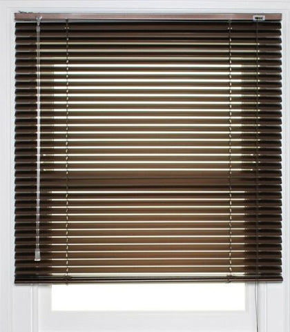 Aluminium Metal Venetian Blinds BRONZE COPPER Widths 60 - 180cm. Drop 160cm