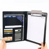 A4 Conference Mens Business Executive Folder File Document Case with Clipboard