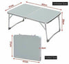 2FT Folding Camping Table Small Portable Laptop PC Bed Dining Desk Picnic Garden