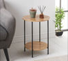 Michigan Oak 2 Tier Coffee Table Side Table Perfect For Your Living Room