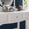 Nishano Dressing Table 1 Drawer Stool White Mirror Bedroom Makeup Desk Dresser