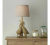 Animal Birds Ducks Table Lamp Natural Wood Lightshade Home Decoration Ornament