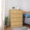 Modern Bedside Table Cabinet Chest of Drawers Nightstand 2/3/4 Drawers Bedroom