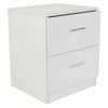 Bedroom Bedside Table Nightstand Cabinet Chest of 2 Drawer Home Furniture Modern