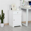 White Bedside Tables Nightstand Cabinets Chest of Drawers for Bedroom Livingroom