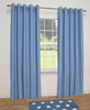 Stars Kids Thermal Blackout Ready Made Eyelet Curtains - Dimout Energy Saving