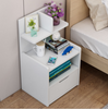 Bedside Tables Cabinet Storage Side Bedroom Furniture Chest of Drawer Nightstand