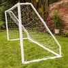 8x4 Kids Football Goal Net Posts Garden Fun Children Outdoor Summer Play Footie