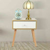 Bedside Table Cabinets Retro Bedroom Furniture Sofa Bed Side End Nightstand Wood