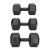 Dumbbell Set Hexagon Dumbbell Home Exercise Workout Wight in 2x5kg/7.5kg/10kg