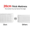 Double Bed Mattress Medium Firm 4 ft 6 Pocket Sprung Memory Foam Mattress