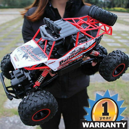 1:16 Kids Boys Toy RC Car Monster Truck 2.4 GHz Remote Control Buggy Big Wheel