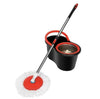 360° Rotating Spin Mop and Bucket Set with 2 Mircofibre Heads Super Absorbent