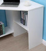 Small Corner Computer Desk Home Office Computer Laptop Table 2 Shelves White New