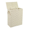 Ehc SlimLine Laundry Linen Basket Bin Bathroom Storage Hamper Basket With Lid