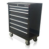 372 US PRO BLACK TOOLS AFFORDABLE STEEL CHEST TOOL BOX ROLLER CABINET 7 DRAWERS