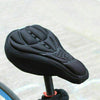 Bike Bicycle Silicone 3D Gel Saddle Seat Cover Pad Padded Soft Cushion Comfort