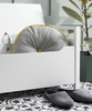 Storage Box Bench in White Toy Hallway with Cushion