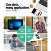 Foldable Notebook Computer Desk Folding Laptop PC Table Home Office Study Table