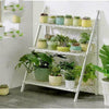 Balcony Wooden 3 Tier Flower Plant Pot Display Stand Patio Shelf Storage Rack
