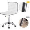 Computer Desk Chair Swivel PU Leather Office Chair Adjustable Task Chair