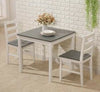 Small Table And 2 Chairs Breakfast Kitchen Dining Room Furniture Set Wooden New