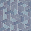 NEW LUXURY ERISMANN LEVANTE 3D GEOMETRIC TEXTURED EMBOSSED BLOWN VINYL WALLPAPER