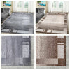 Living Room Rugs Modern Grey Brown Abstract Rug Small Extra Large Floor Carpets